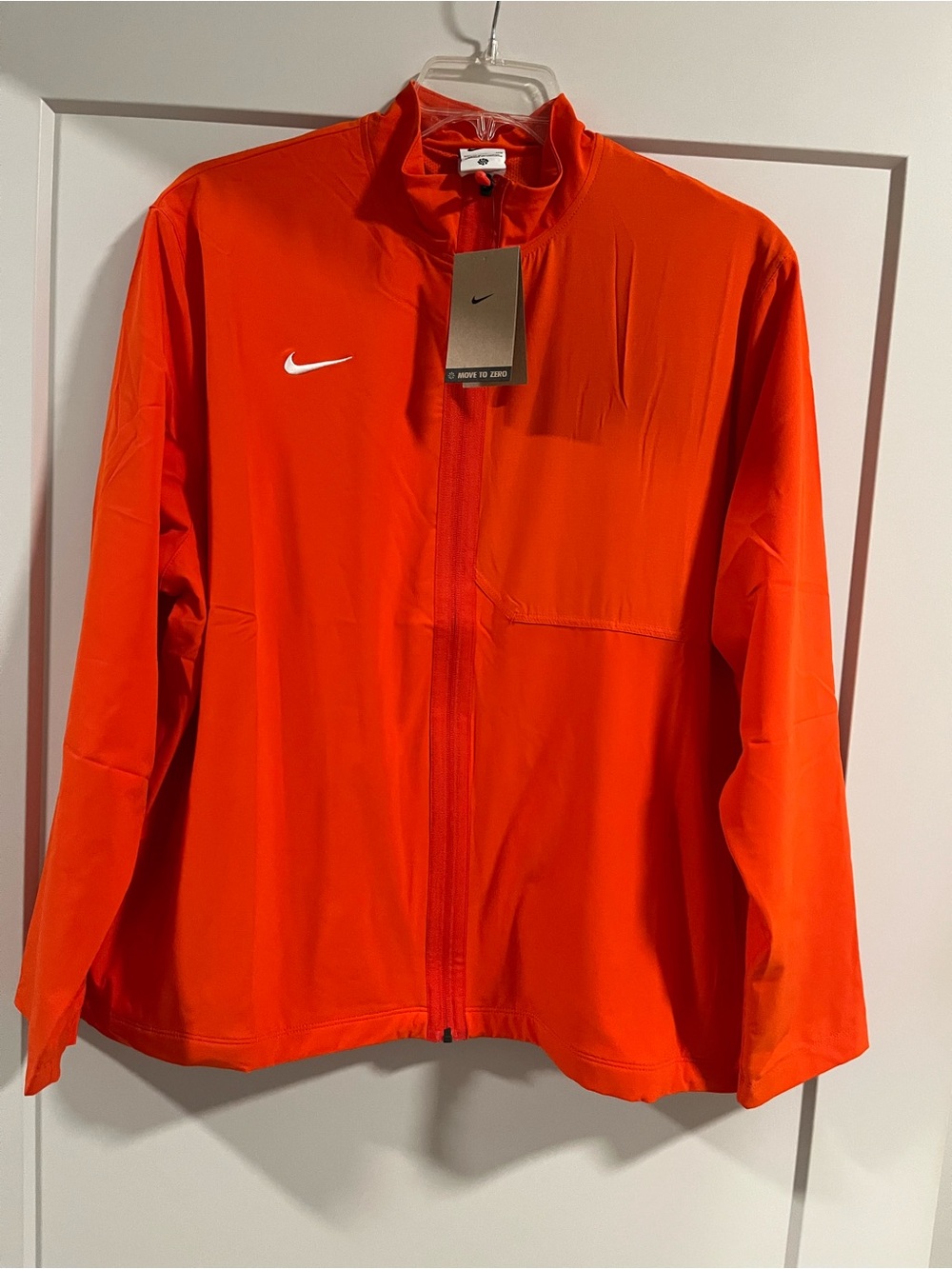 Nike Women’s Orange Training Jacket- NWT- size XXL